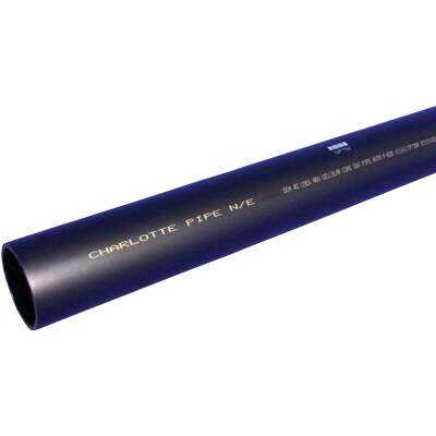 Charlotte Pipe 4 In. x 10 Ft. ABS DWV Pipe